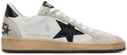 Golden Goose Gray Ball Star Sneakers