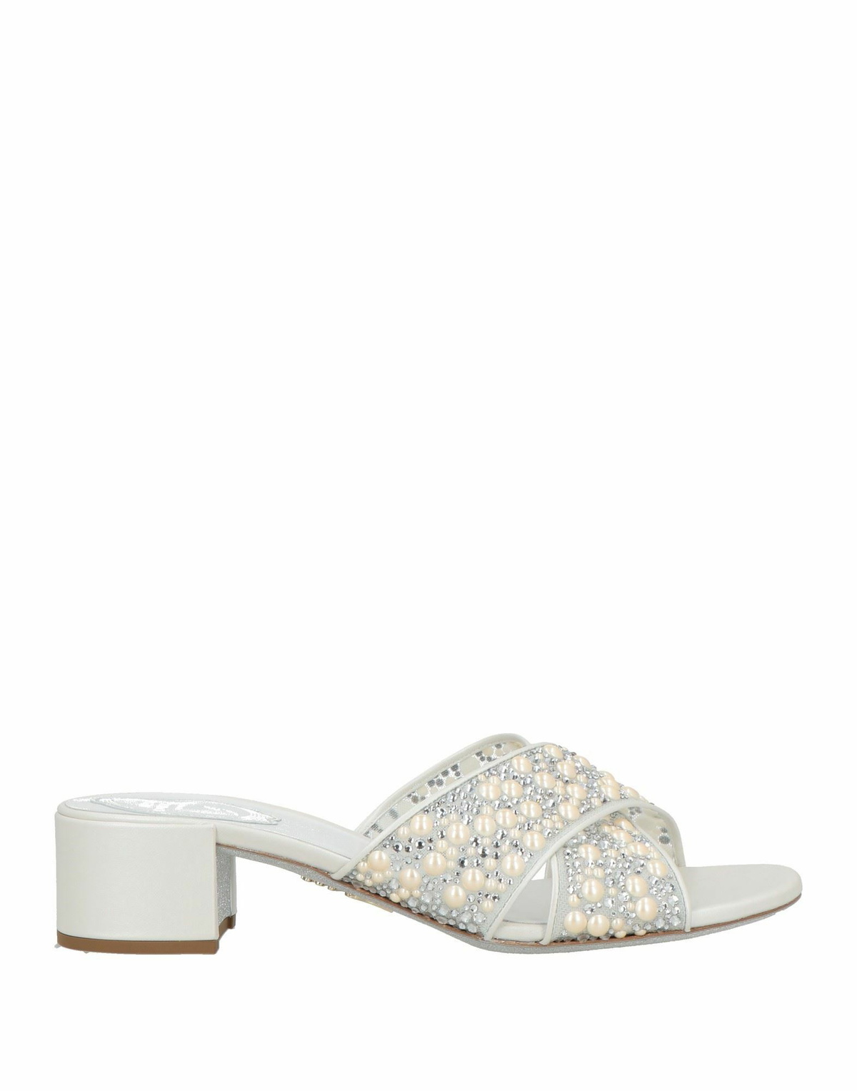 Rene' Caovilla Womens Sandals in White