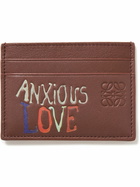 LOEWE - Richard Hawkins Printed Leather Cardholder