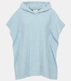Givenchy Plage 4G cotton-blend terry poncho