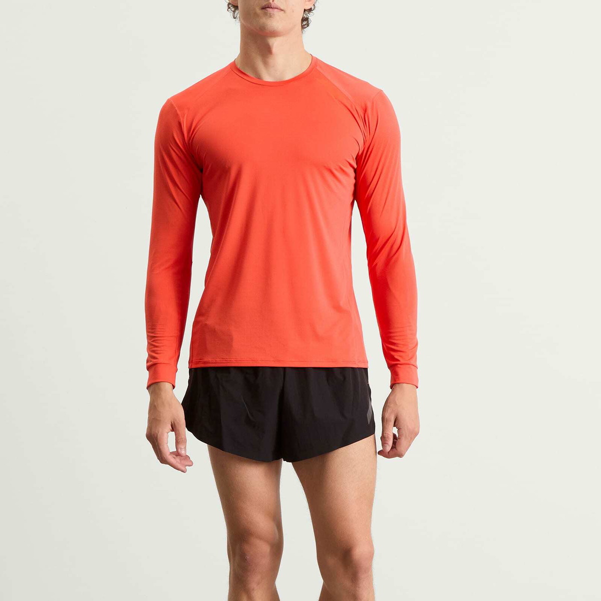 SOAR Men's Men's LS Tech T-Shirt in Orange