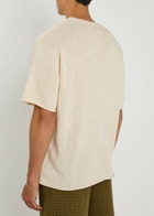 The Elder Statesman Nora Knit T-shirt Natural
