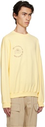 Kijun SSENSE Exclusive Yellow Sunburn Sweatshirt
