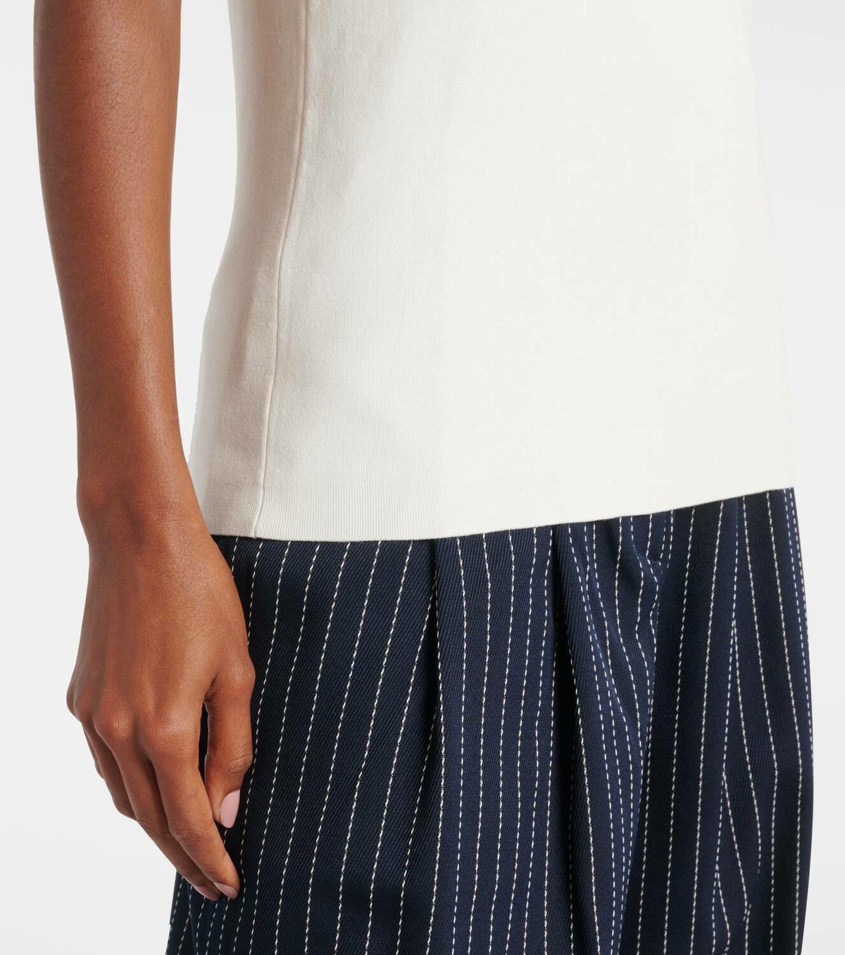Joseph Silk-blend tank top