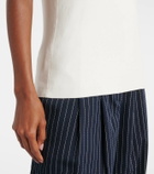 Joseph Silk-blend tank top