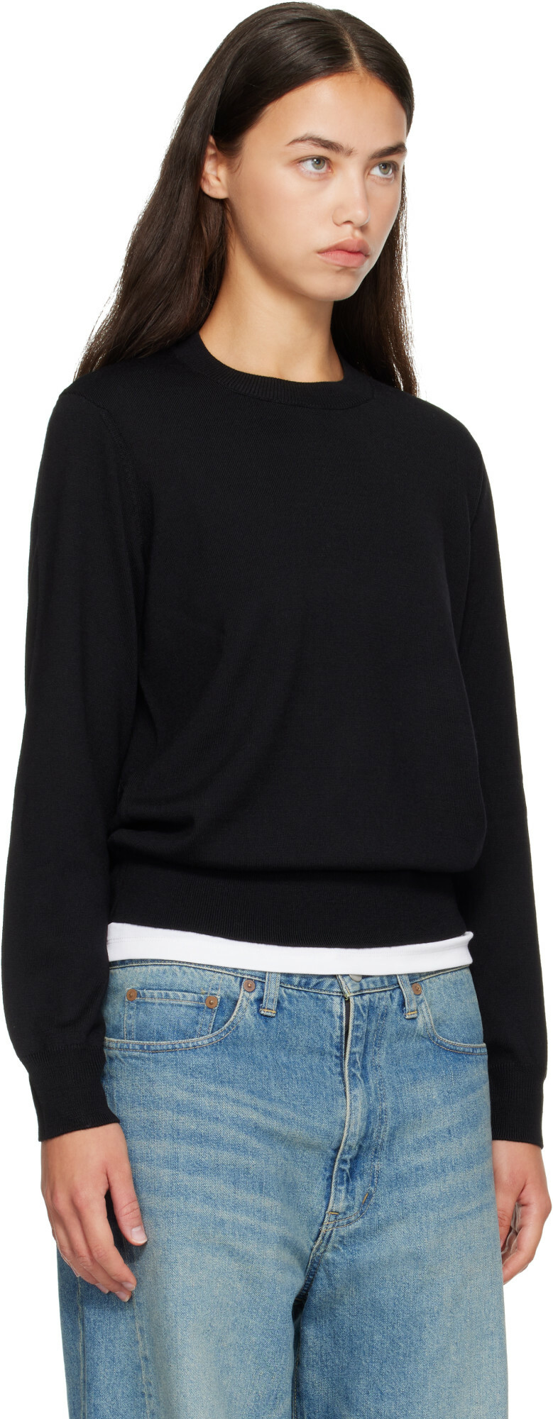 A.P.C. Black Philomena Sweater