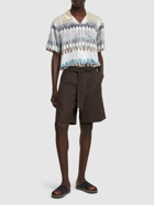 COMMAS Tailored Linen Blend Shorts
