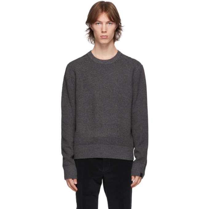 Photo: rag and bone Grey Wool and Cashmere Finch Sweater