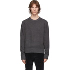 rag and bone Grey Wool and Cashmere Finch Sweater