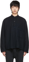 Maison Margiela Navy Wool Jacket