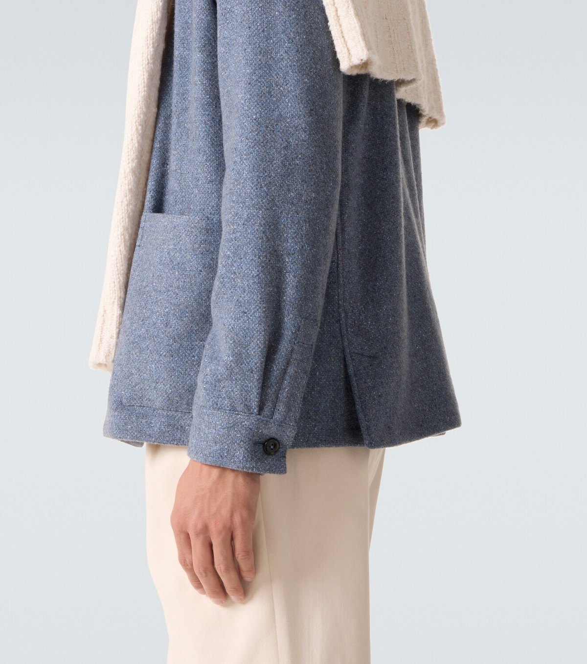 Zegna Cashmere and silk overshirt
