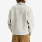 Dime Men's Wave Rugby Sweatshirt in Heather Gray