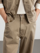 KAPITAL - Wide-Leg Cotton Trousers - Brown