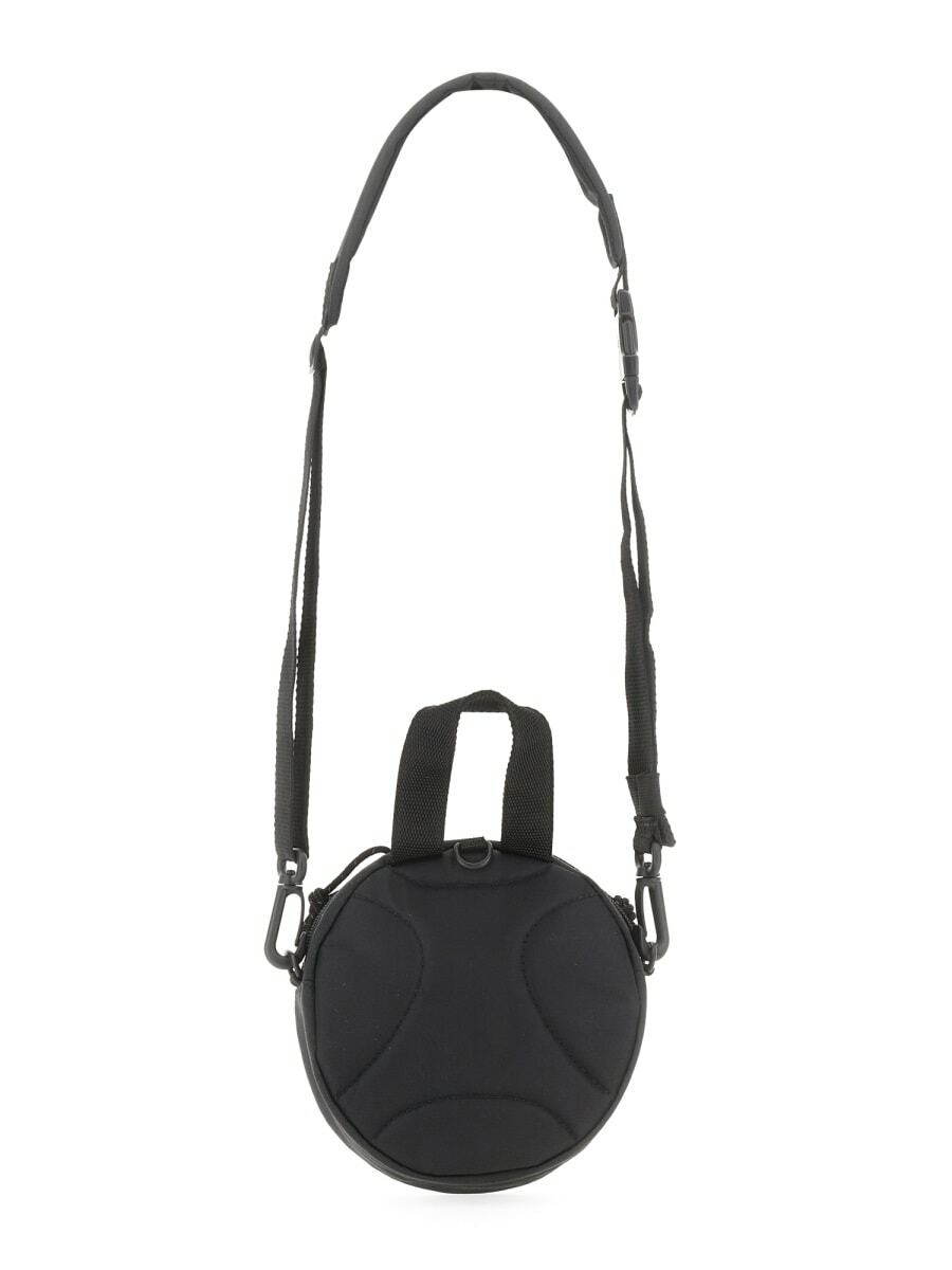 Telfar Circle Bag In Technical Fabric With Logo