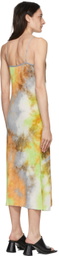 PERVERZE Green Polyester Maxi Dress