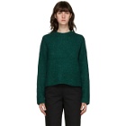 3.1 Phillip Lim Green Long Sleeve Alpaca Sweater