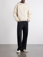 Jacquemus - Logo-Appliquéd Cotton-Jersey Hoodie - Neutrals