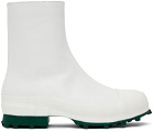 CamperLab White Traktori Zip Boots