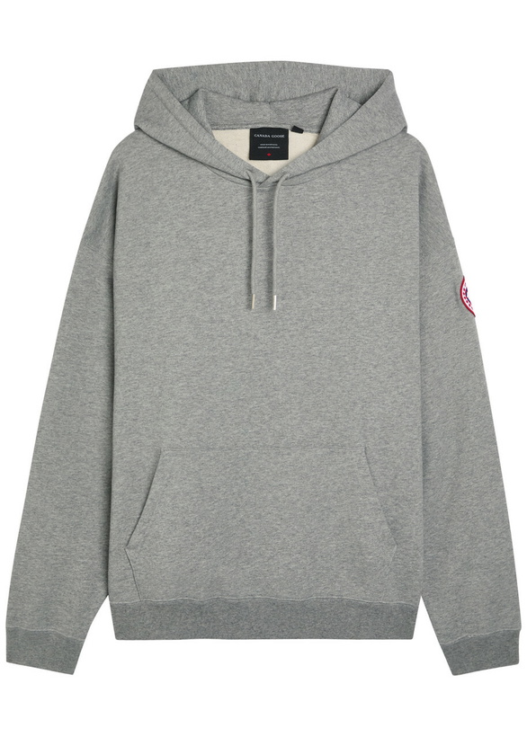 Photo: Canada Goose Hooded Cotton Sweatshirt Grey