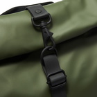 Rains Men's Rolltop Rucksack in Evergreen