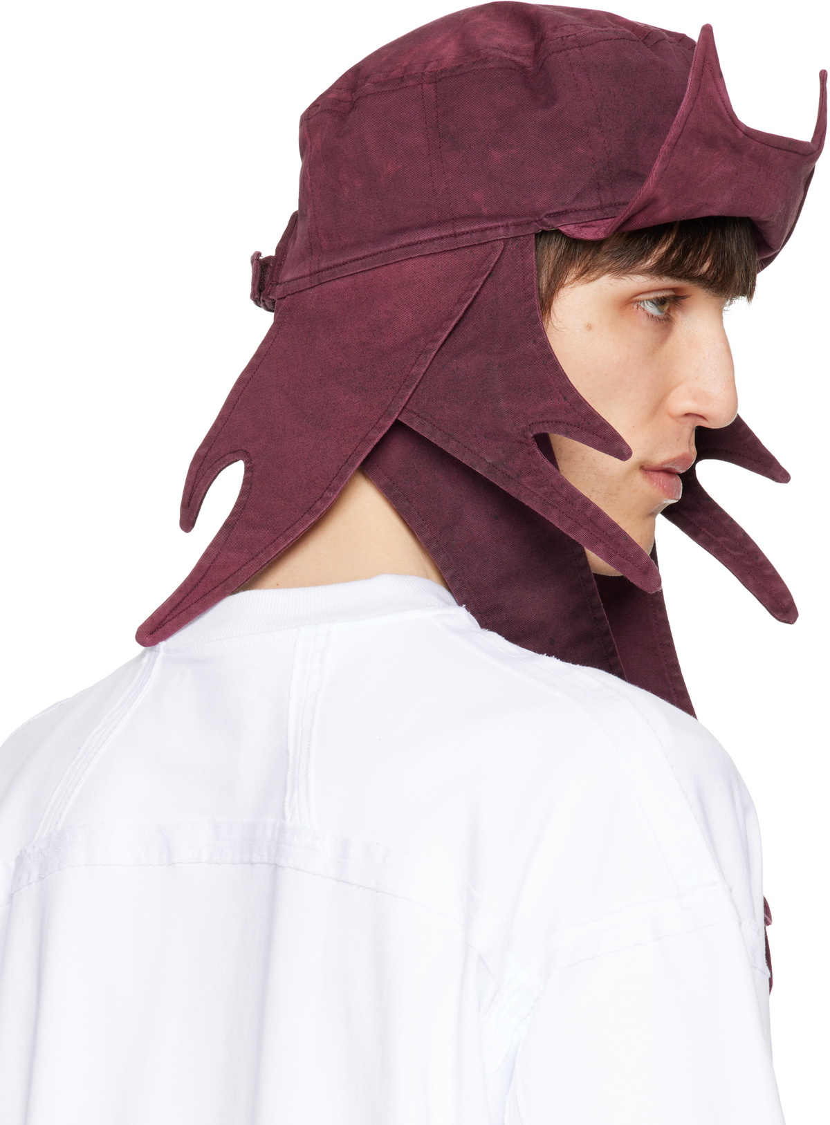 YAKU Burgundy Zoic Manta Cap YAKU