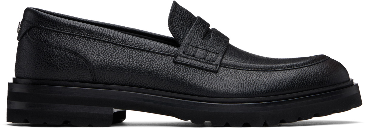 Dolce&Gabbana Black Altavilla Formale Loafers