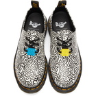 Dr. Martens White Keith Haring Edition 1461 Derbys