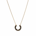 Fred Perry Men's Laurel Wreath Necklace in Gold