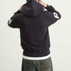 By Parra Men's Word Salad Zip Hoodie in Dark Navy