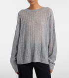 Lisa Yang Amabel cable-knit cashmere and silk sweater