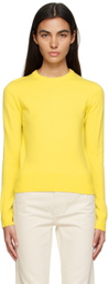Vince Yellow Classic Sweater