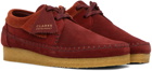 Clarks Originals Burgundy Weaver Oxfords