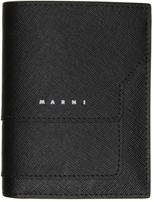 Photo: Marni Saffiano Leather Bifold Wallet