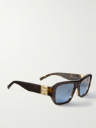 Givenchy - 4G Sun Square-Frame Tortoiseshell Acetate Sunglasses