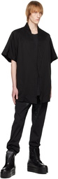 Julius Black Paneled Lounge Pants