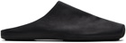 UMA WANG Black Ballet Slipper Loafers