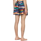 Paul Smith Multicolor Criss Cross Swim Shorts