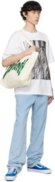 Carhartt Work In Progress White BIB Overall T-shirt