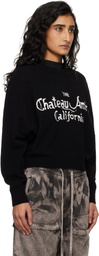 AMIRI Black Chateau 'Amiri' Sweater