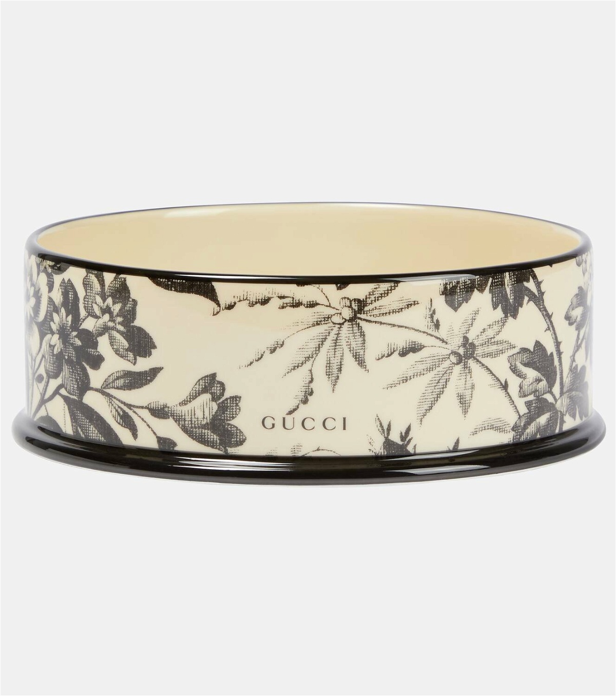 Gucci Herbarium porcelain dog bowl