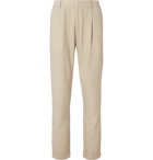 NN07 - Codo Tapered Pleated Tencel-Twill Trousers - Neutrals