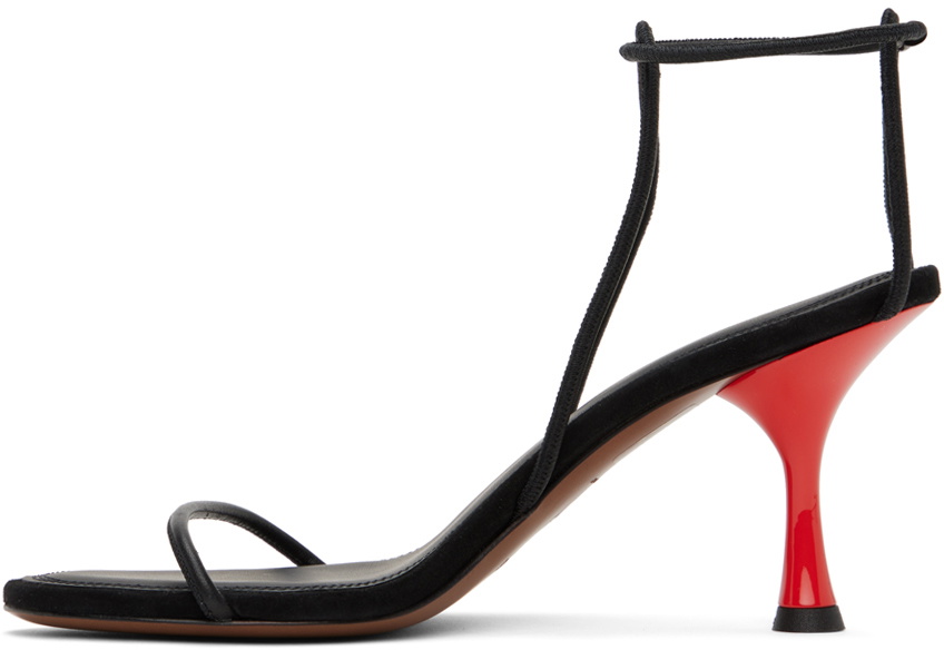 NEOUS Black Nenque Heeled Sandals
