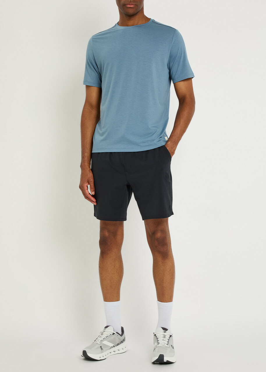 Vuori Current Tech Stretch-jersey T-shirt Blue