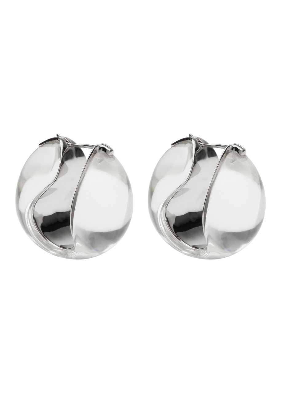【関税&送料込】Coperni Large Silver Swipe Earrings Coperni Silver Large Swipe Earrings Coperni