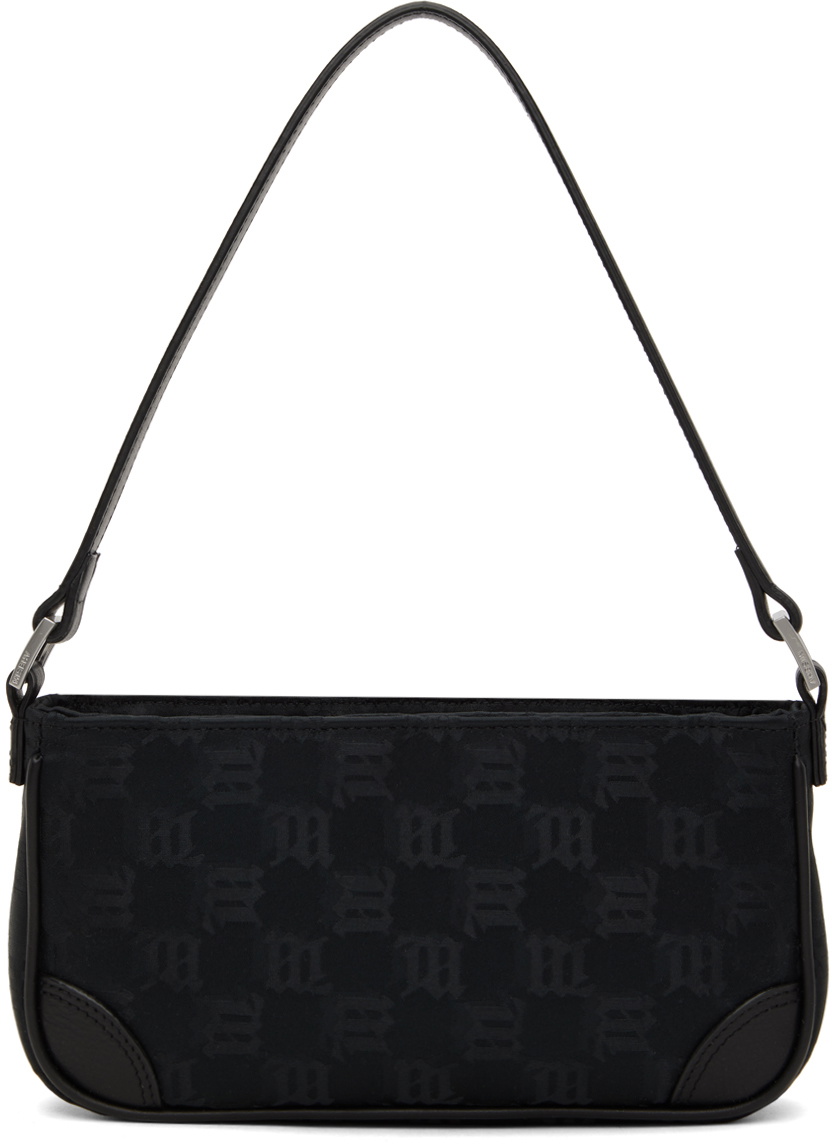 MISBHV Monogrammed Duffel Bag in Black