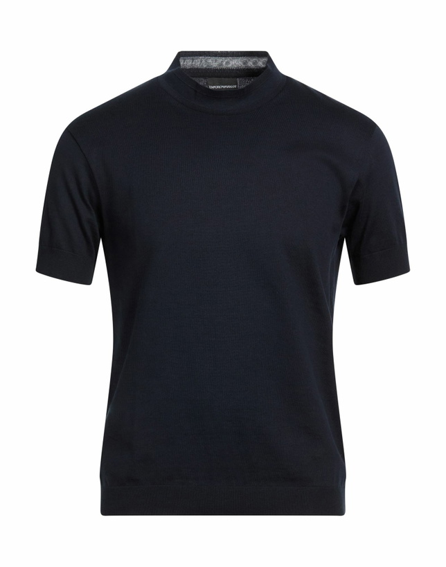 Photo: Emporio Armani Mens Sweater Midnight in Blue