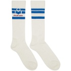 Isabel Marant White Vibyh Socks
