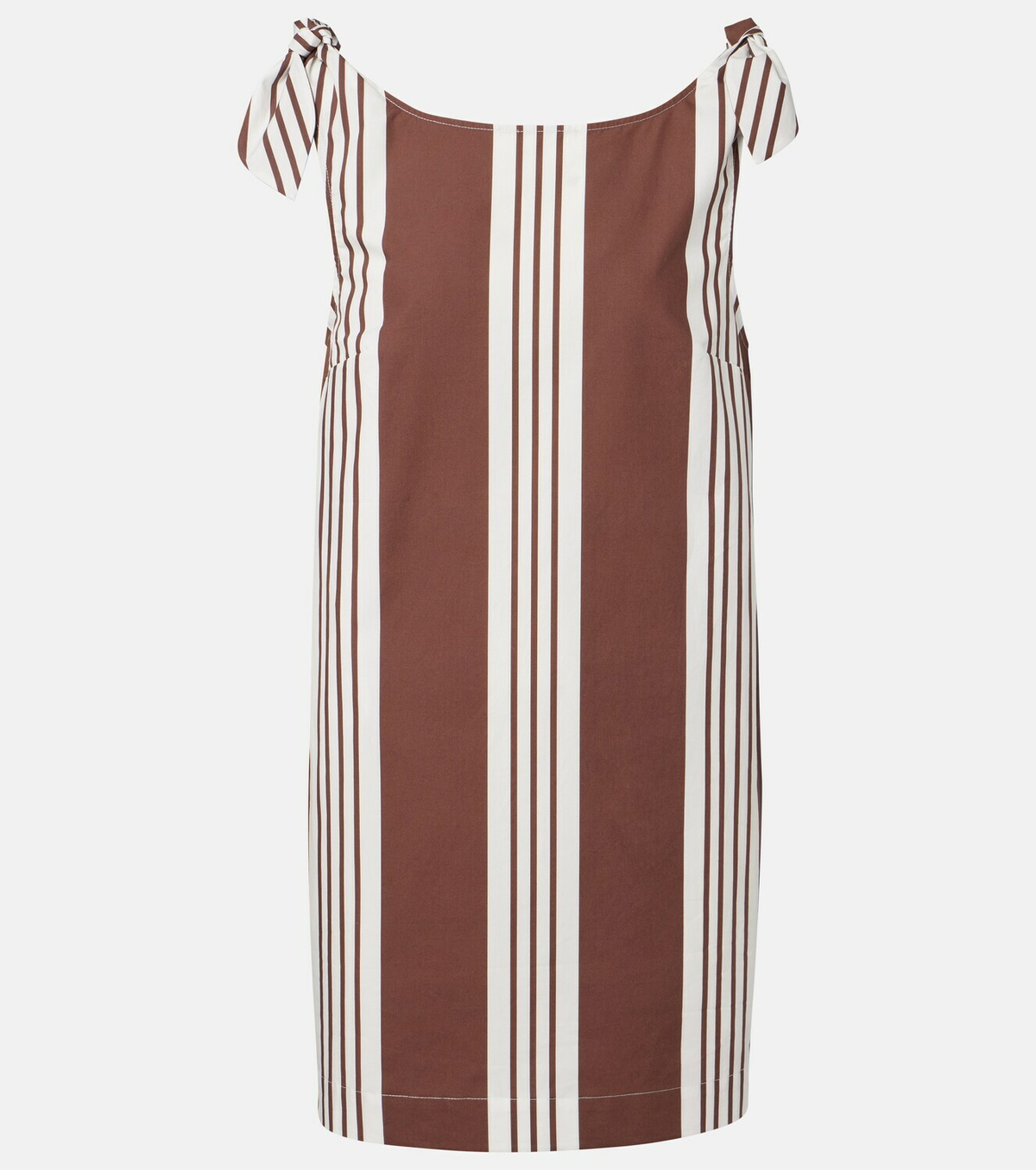 Posse Rosie striped cotton minidress
