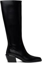 rag & bone Black Joni Knee High Tall Boots
