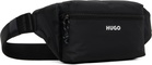Hugo Black Logo Belt Bag